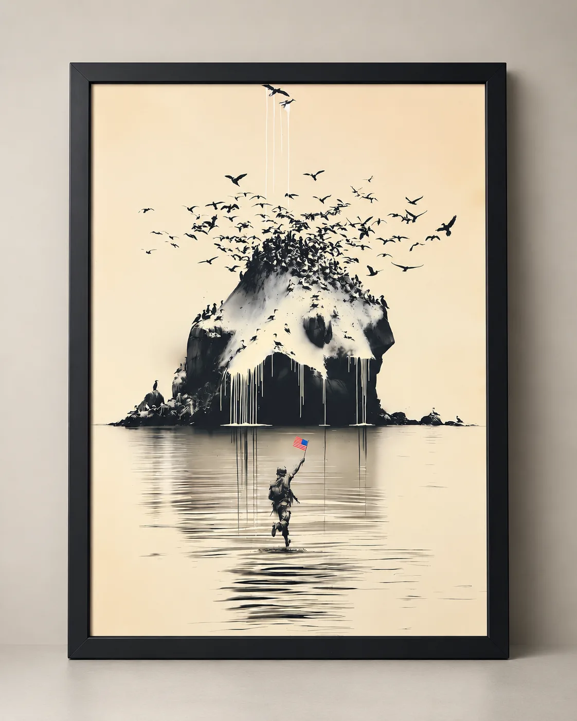 Liquid Gold, framed print
